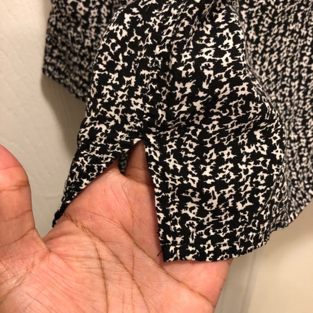 J.Jill Abstract Print Button Down Blouse - image 4